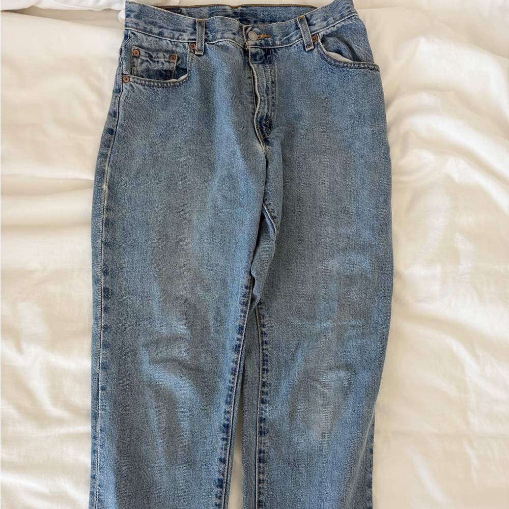 Levi's Light Blue Straight Jeans for Men